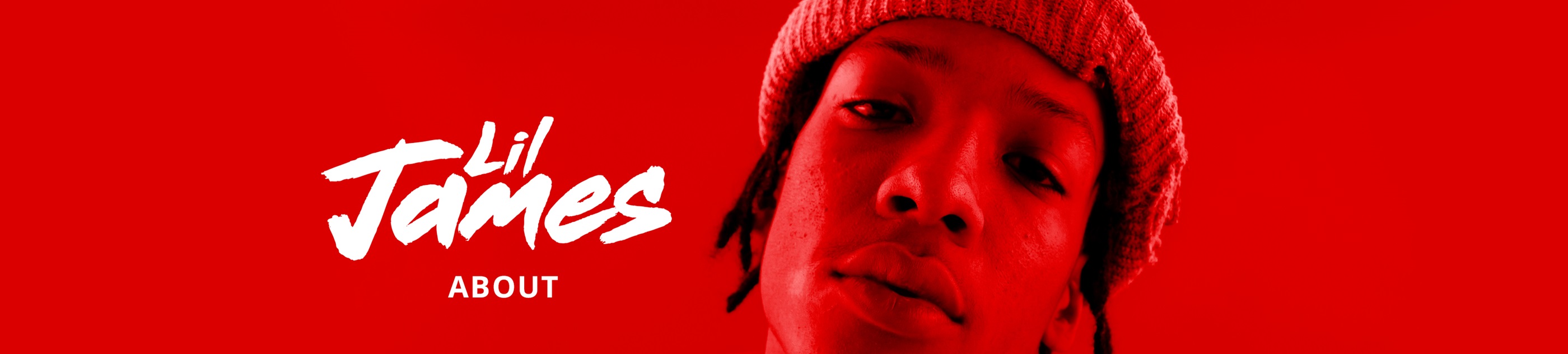 header desktop banner image of Lil James